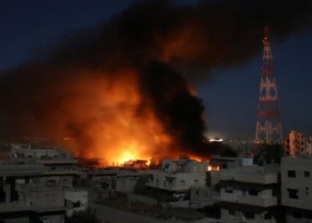 قصف هستيري واشتباكات عنيفة بدرعا البلد وقتلى من ميليشيات أسد بهجوم في البادية