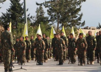 حشود تركية وكردية في ريف الرقة