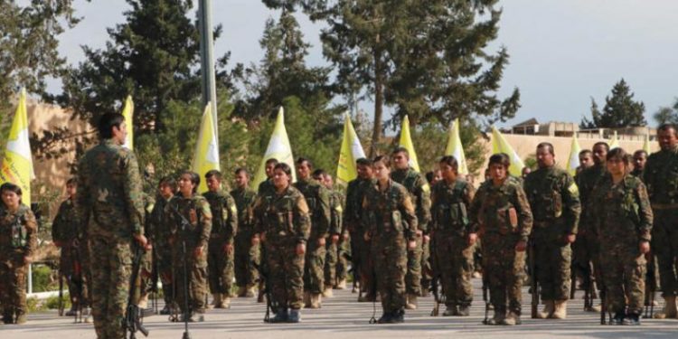 حشود تركية وكردية في ريف الرقة