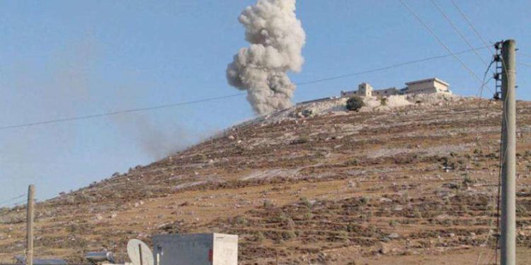 طائرات روسية تشن غارات شمال سورية قرب حدود تركيا