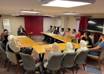 لقاء المنسق العام لتجمع مصير مع الهيئة الطلابية في غازي عنتاب