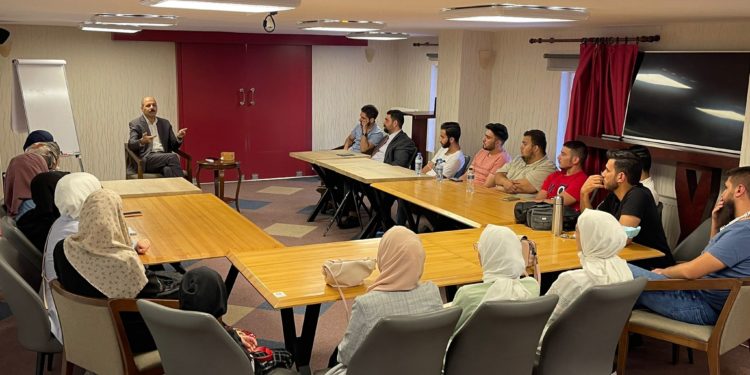 لقاء المنسق العام لتجمع مصير مع الهيئة الطلابية في غازي عنتاب