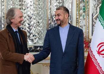 بيدرسن في طهران يلتقي عبد اللهيان: الوضع السوري”مستقر”