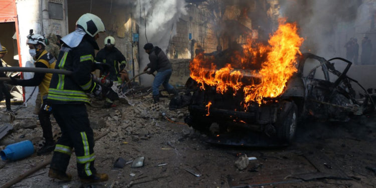 مقتل أربعة مدنيين بقصف على عفرين شمالي حلب