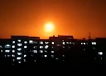 “هجوم” صاروخي إسرائيلي على محيط دمشق أدى إلى وقوع بعض الخسائر المادية