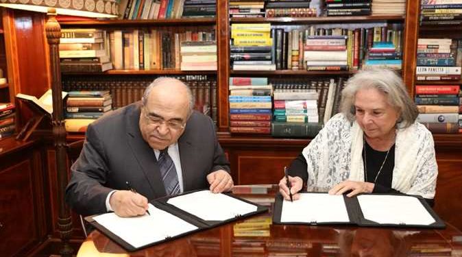 فى متحف هيكل بمكتبة الإسكندرية