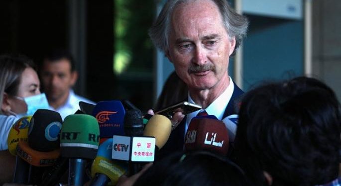 بيدرسون يواصل مباحثاته في دمشق حول “الدستورية” و”الخطوة خطوة”