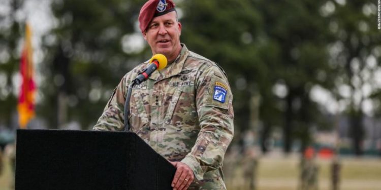 قائد العمليات الأميركية الجديد مايكل كوريلا يصل إلى شمال شرقي سورية