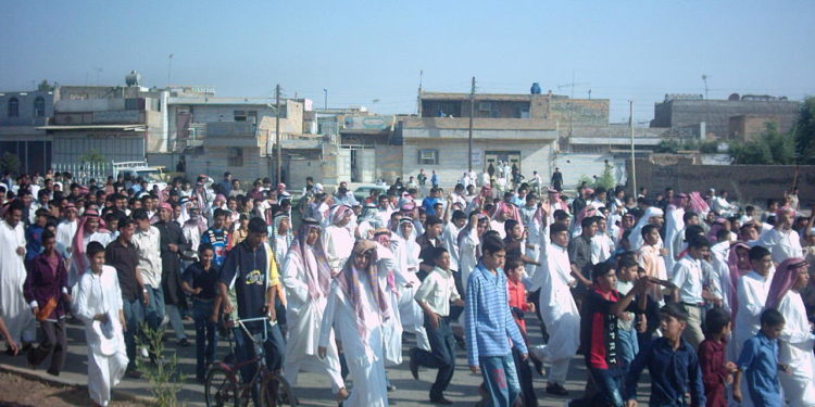 بيان تأييد مظاهرات الأحواز وإيران