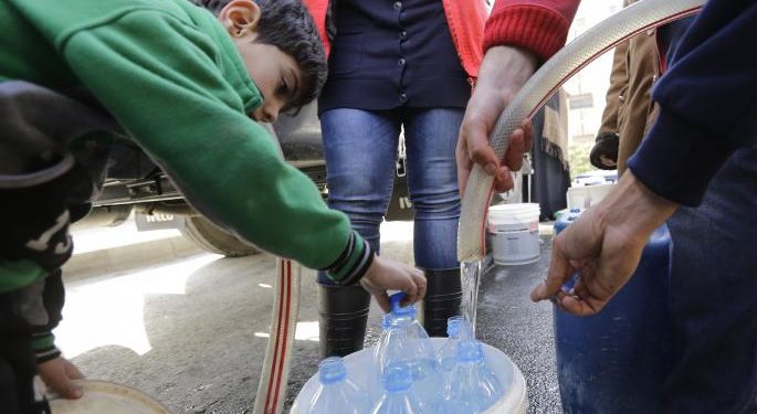 أزمة مياه غير مسبوقة في مناطق سيطرة النظام السوري