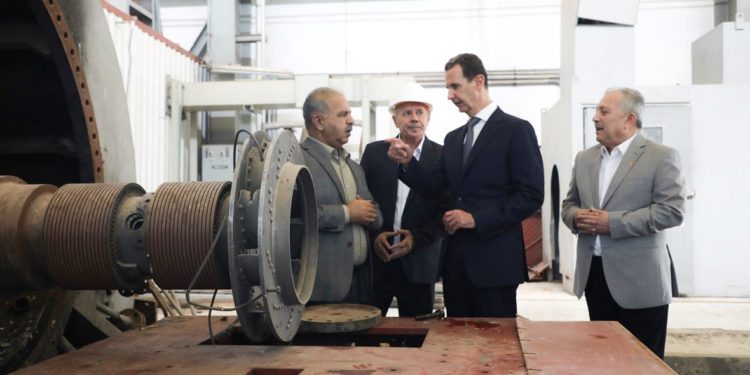 الأسد يزور محافظة حلب للمرة الأولى منذ اندلاع الحرب