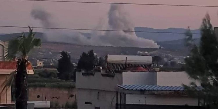 حماة: ضربات اسرائيلية لمستودعات إيرانية قصفت قبل عشرة أيام