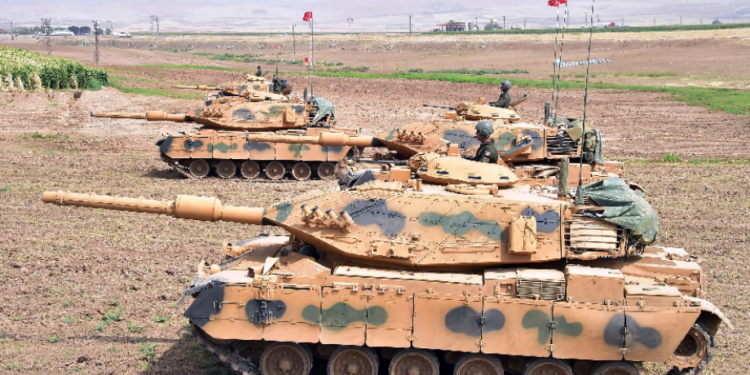 الجيش التركي يواصل ضرب مواقع «قسد» والنظام شمال شرقي سورية…                  و«الهجوم البري قريب»