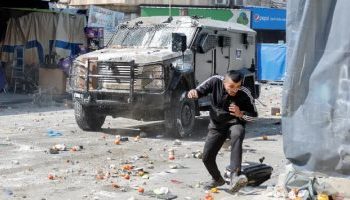 العدوان الاسرائيلي لن ينال من الارادة الفلسطينية