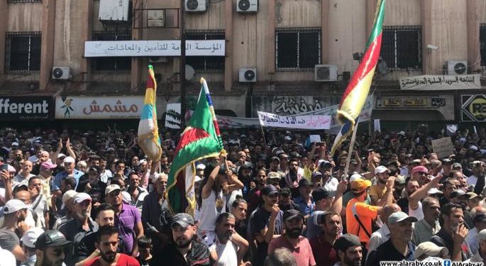    الخارجية الأميركية تدعم احتجاجات السويداء ضد النظام السوري