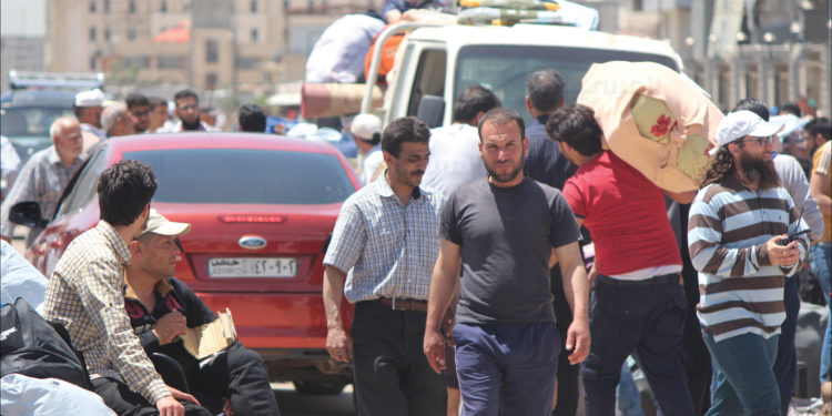 التهجير القسري وإنعكاسه ونتائجه