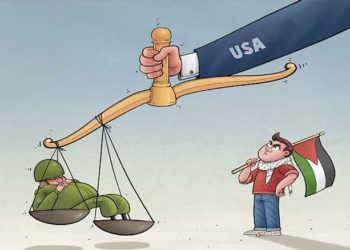 حكومة الاحتلال وازدواجية المعايير الدولية