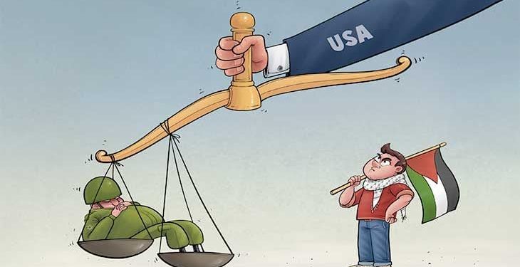 حكومة الاحتلال وازدواجية المعايير الدولية