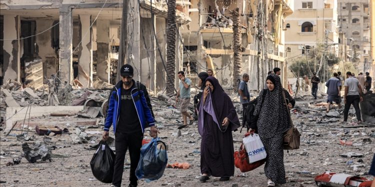 حرب غزة وتهجير الشعب الفلسطيني