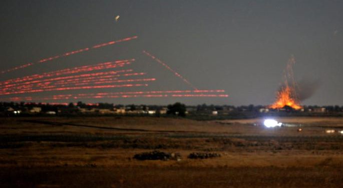 غارات لإسرائيل والتحالف على مواقع المليشيات الإيرانية شرقي سورية