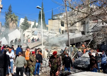 الطرف الثالث في حي المزة بدمشق