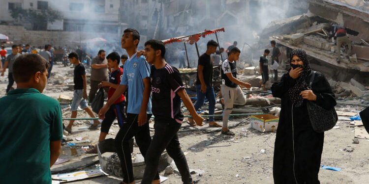 الجزيرة الاصطناعية لتهجير الغزيين