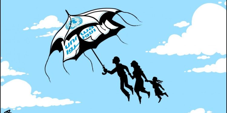 موقف غربي عنصري ضد “أونروا”