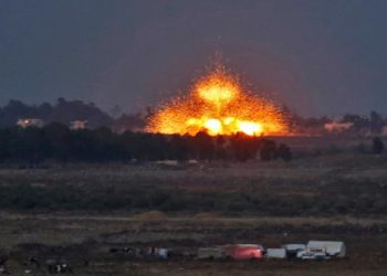 غارات إسرائيلية تستهدف مستودعات أسلحة شرق وجنوب حلب