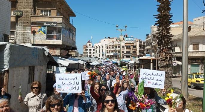 تظاهرات السويداء تستعيد زخمها بجهود نسائية