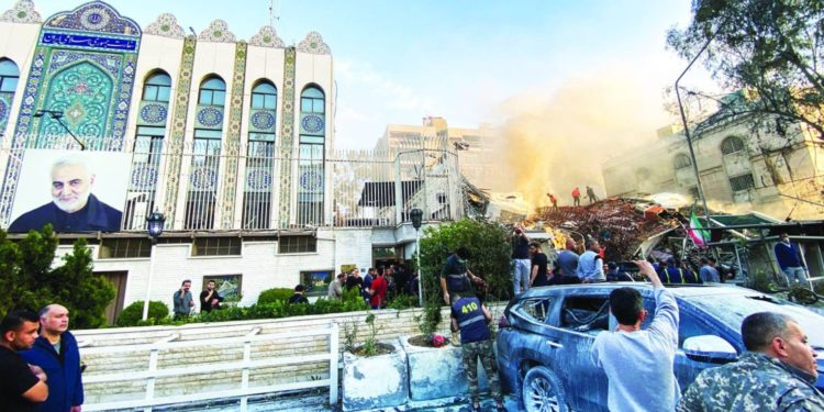 إسرائيل تصفي بدمشق «غرفة عمليات الحرس»