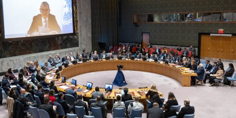مجلس الأمن وأهمية وقف الإبادة الوحشية