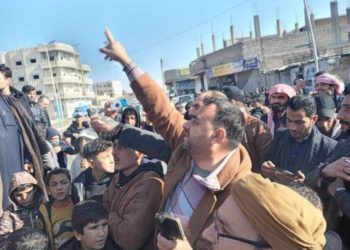   مظاهرات الرقة وإجرام قسد 