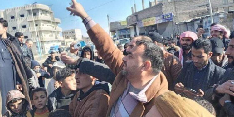   مظاهرات الرقة وإجرام قسد 