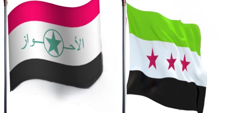 الجبهة الديمقراطية الشعبية الأحوازية تبارك انتصارات الشعب السوري العظيم 