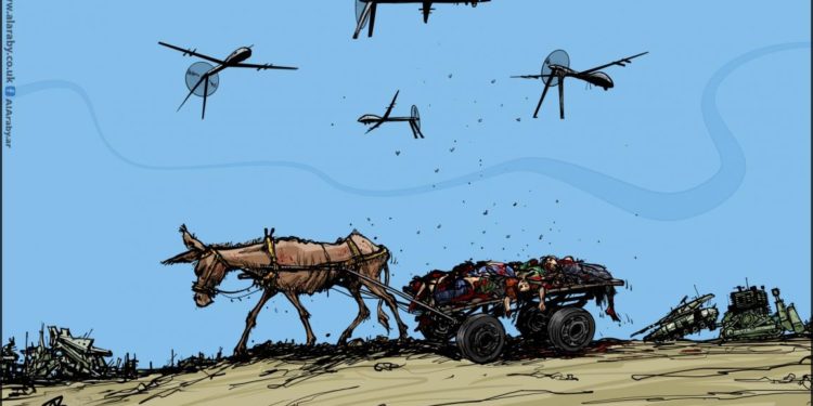 رسم تقريبي لطيّار حربي إسرائيلي